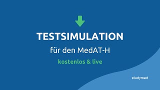 MedAT-H live Testsimulation von studymed | kostenlos | inkl. Emotionen regulieren