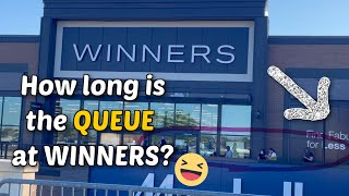 Queueing at Winners Toronto | Living in Canada