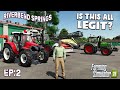 CONTRACT CON, OR ON THE LEVEL? ON RIVERBEND SPRINGS #2 | Farming Simulator 25 LET’S PLAY.