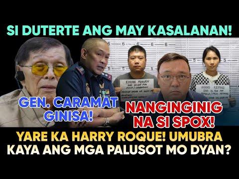 HARRY ROQUE AT JUAN PONCE ENRILE HUMARAP SA HEARING TINGKOL SA POGO!