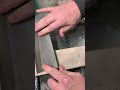 Finish Sharpening Matsubara Kiri Cleaver for Brandon