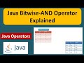 Java Bitwise-AND Operator Explained | Java Tutorial