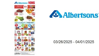 Albertsons Weekly Ad - 03/26/2025 - 04/01/2025
