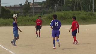 20180725市川高校vs市立銚子高校【後半】サッカー選手権大会千葉県予選