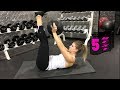 5 Best Ab Exercises For A  Flat Stomach | Burn Belly Fat