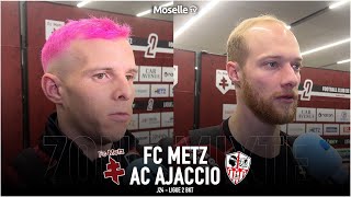 Ligue 2 BKT - Les réactions du FC Metz après la défaite face à l'AC Ajaccio (0-1)