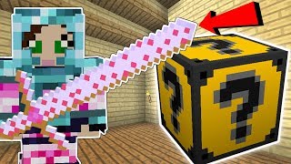 Minecraft: JEN'S FAVORITE LUCKY BLOCK!! (PINK WEAPONS, SPOOKAY CRAFTING, \u0026 MORE!) Mod Showcase