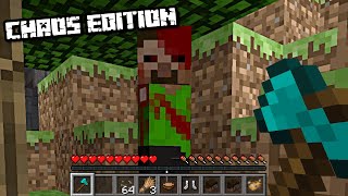 Minecraft Chaos Edition is HORRIFYING... (Chaoscraft)