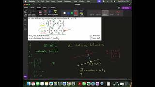 Vector Equations of Lines RP More Challenging Paper 1 # 4