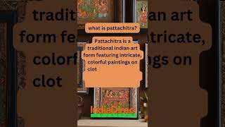 What is pattachitra?