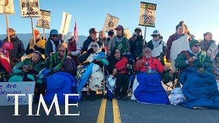 Hawaii Protesters Vow 'Prolonged Struggle' Against A Telescope Built On A Sacred Mountain | TIME