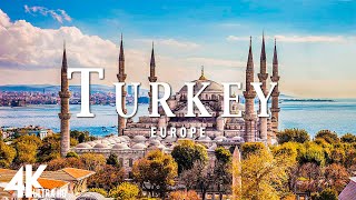 FLYING OVER TURKEY IN 4K UHD • Stunning Aerial Footage, Scenic Relaxation Film with Calming Music