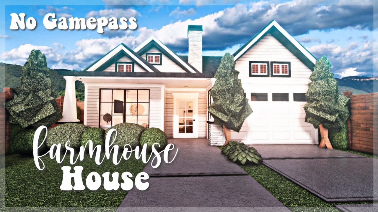Roblox Bloxburg No Gamepass Family Roleplay Farmhouse Minami Oroi