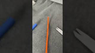 how to make a smol nerf gun with straw