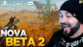 Conferindo a Nova Beta de Monster Hunter Wilds no PLAYSTATION 5 PRO │ Lives do Big Boss