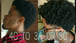 Texturizer Before And After On 4c Hair