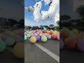 wait for the unexpected when the bus rushes vfx bus balloon shorts funny video