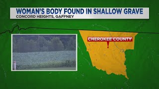 Woman found buried in Gaffney corn field