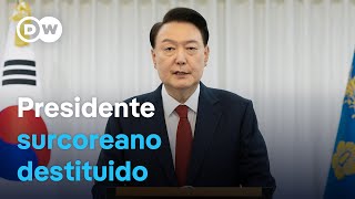 Destituyen al presidente de Corea del Sur