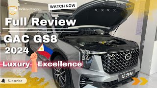 GAC GS8 || Luxury \u0026 Excellence || Impressions || Full Review @ridewithryanchannel