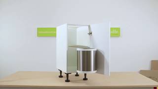 Installing a door mount swing bin | kaboodle kitchen