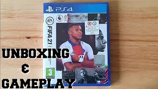 FIFA 21 Unboxing & GamePlay PS4