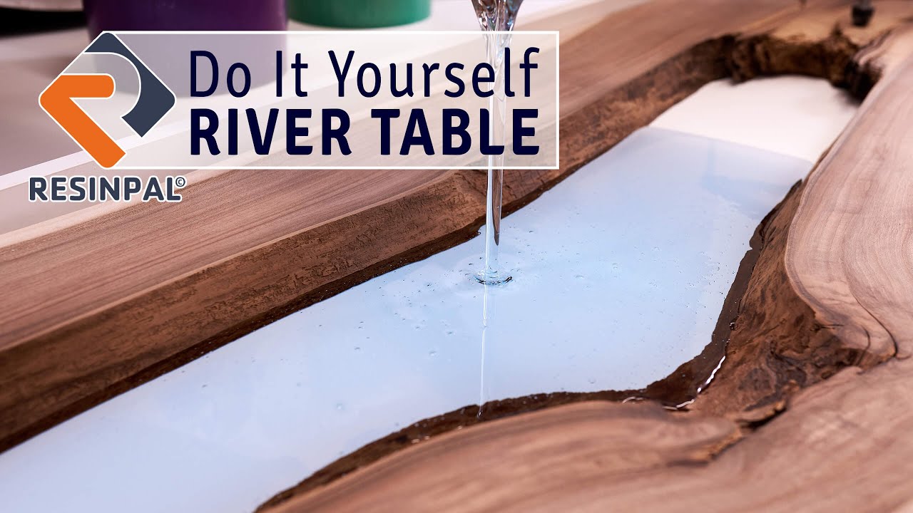 River Table Bauen Mit Epoxidharz-RESINPAL - YouTube