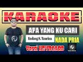 APA YANG KU CARI KARAOKE NADA PRIA - Endang S. Taurina | Fadlan Deluma Musik