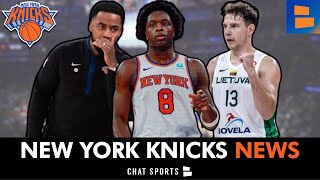 Knicks News Is HOT on Rokas Jokubaitis, OG Anunoby & Johnnie Bryant Next Cavs Head Coach?
