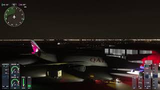 *MSFS 2024* Qatar A330 from Doha to Kuwait #msfs #msfs2024 #qatarairways #a330 #live