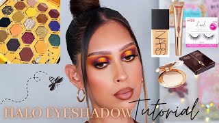 HOW TO: HALO EYESHADOW TUTORIAL USING THE BEE PALETTE