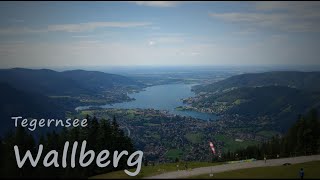 Gleitschirmfliegen am Tegernsee (Wallberg)