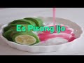 Tutorial Es Pisang Ijo cocok untuk acara keluarga