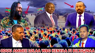 ODUU AMMEE Lolaa WBO fi Kenya \u0026 Bilxiginaa Guzaa Motuumma Ethiopia Jawar Mohammed/ Diree Dhawaa