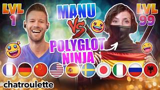 I got SCHOOLED by a polyglot NINJA girl on Chatroulette