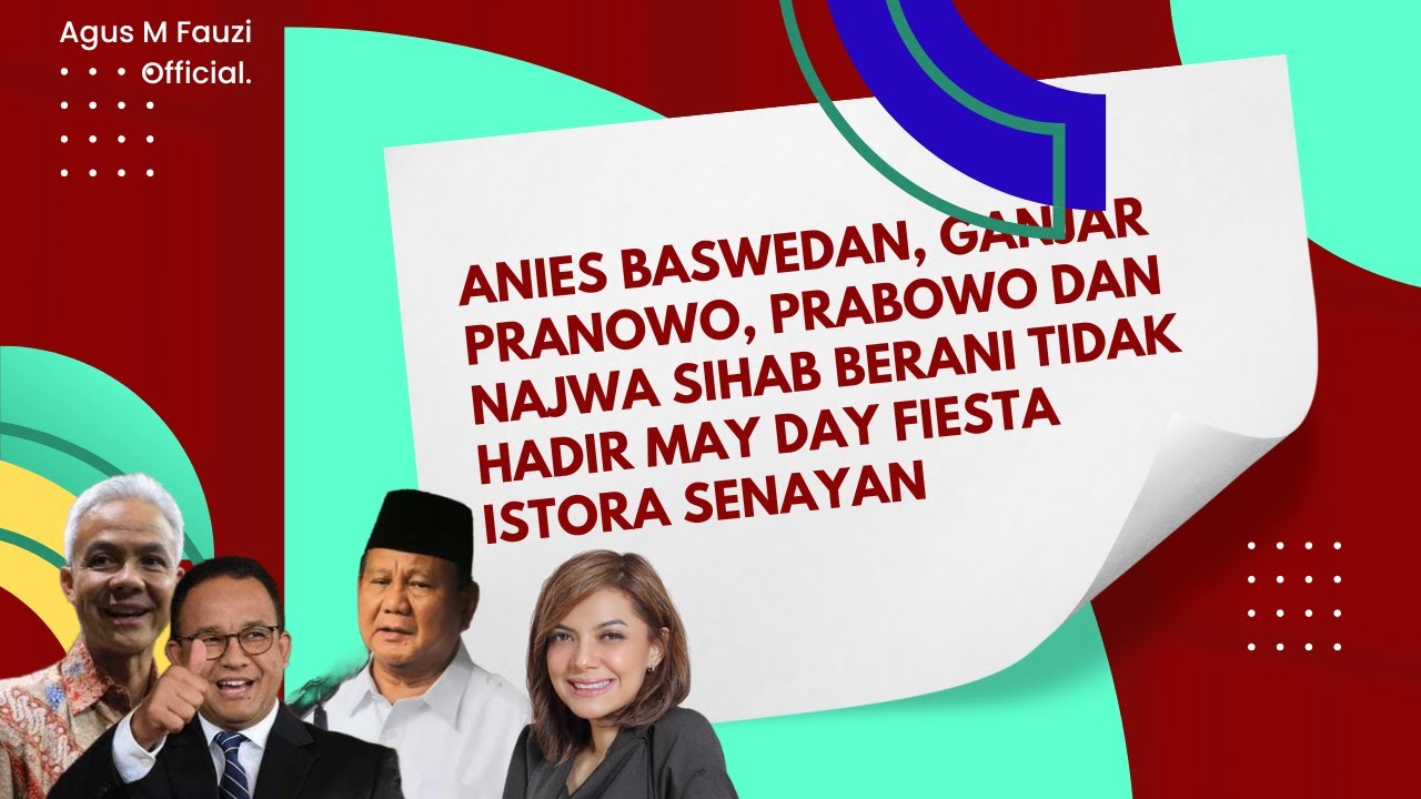 Anies B, Ganjar P, Prabowo Dan Najwa S Berani Tidak Hadir Peringatan ...