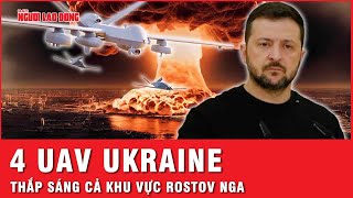 UAV Ukraine gây hỏa hoạn nghiêm trọng và hàng loạt vụ nổ tại khu vực Rostov của Nga | Tin thế giới