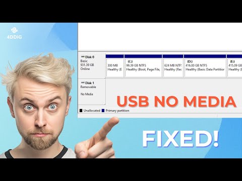 [Solved]How To Fix USB Flash Drive No Media Error In 6 Ways?|Tenorshare ...