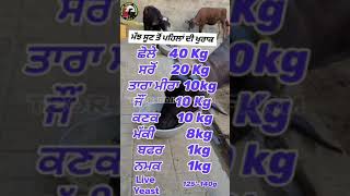 ਪਸ਼ੂਆਂ ਦਾ ਦੁੱਧ ਵਧਾਉਣ ਦਾ ਅਸਾਨ ਤਰੀਕਾ 🌾🐂 #milk #cow #bafflow #kisan #viral #trending #desi #tbt  #feed