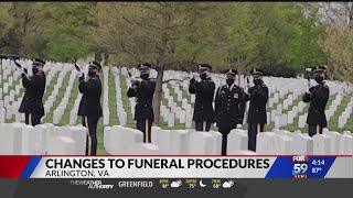 Changes to funeral procedures