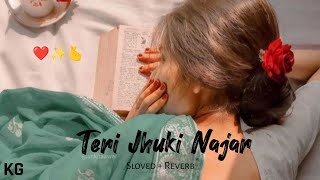 Teri Jhuki Nazar [Slowed+Reverb] ~ |Aesthetic KG | Music #lofi #latest #music