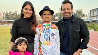 GOLD medal for INDIA at 95 years Age