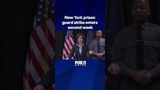 New York prison guard strike enters second week