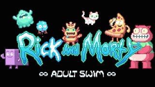 Rick and Morty 8-Bit Intro | Adult Swim