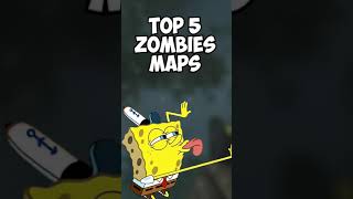 TOP 5 ZOMBIES MAPS IN BO3! | Call of Duty Shorts
