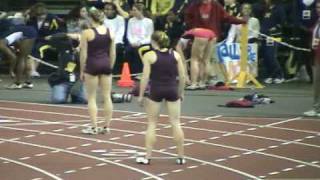 Big 10 Indoor Track Championship Heather Dorniden's 600m Race