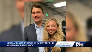 'He's been a hero to me': Local Turning Point USA Ambassador shares memories of Charlie Kirk