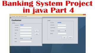 Complete Bank Management System Project in Java with Source Code | Java Projects | part 4