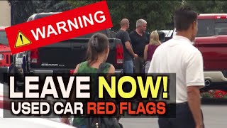 Used Car Red Flags To Avoid in 2023