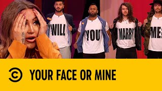 The First Wedding Proposal Ever On Your Face Or Mine! | Your Face Or Mine